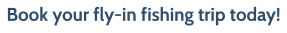 Book your fly-in fishing trip today!