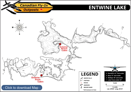 - Click to download Map - Entwine Entwine  Beach Cabin Point Cabin